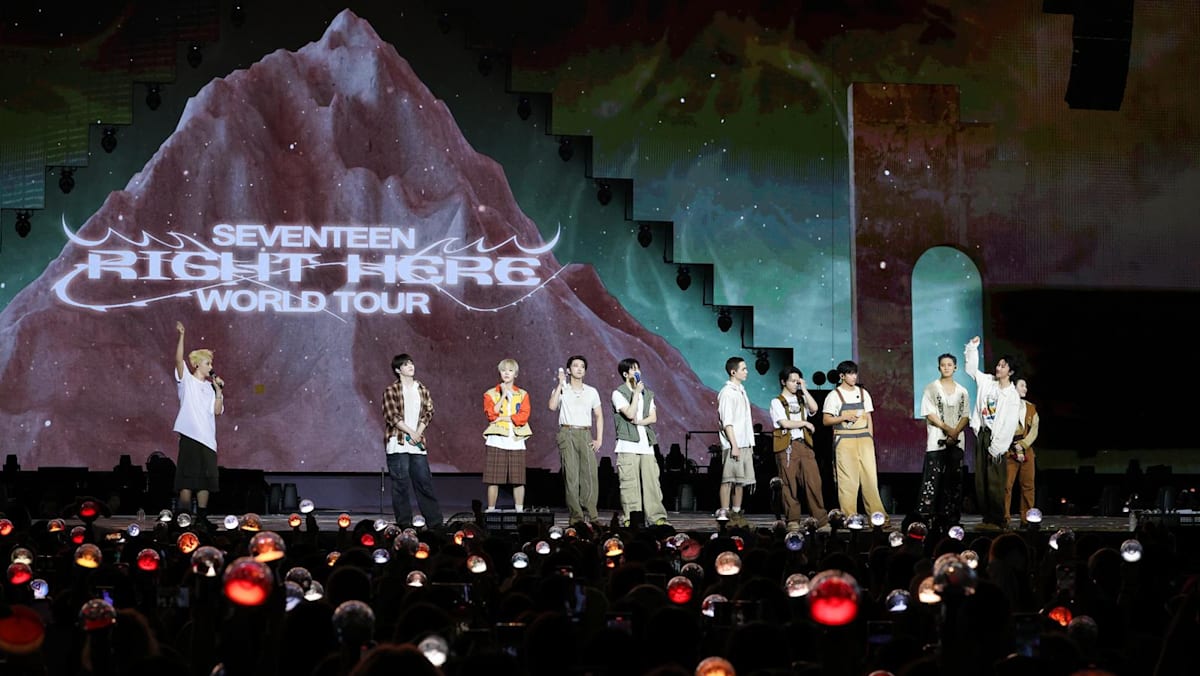 Seventeen concert fireworks injure 2 fans in Incheon